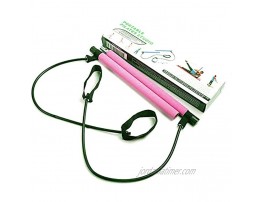 Axa Products Premium Pilate Bar Kit Indoor Home Fitness Gym Workout with Resistance Bands Ideal for Full Body Workout