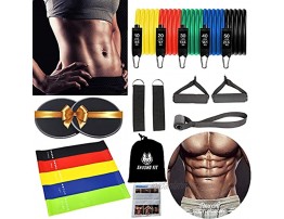 Fitness Strength Bands Resistance Bands Set Multicolor Elastic Rope 150 lbs Gym Kit for Yoga Fitness Sport Bodybuilding ABS Exercise Unisex Weight Loss