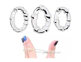 JNZXNBHDCook Ring for Men Waterproof Soft Cǒck Ring Training Ring for Men Longer Lasting Multi Modes with 100% Secret Packing,T-Shirt