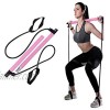 Pilates bar kit with Resistance Band,Multifunctional Portable Home Fitness Pilates Exercise Stick,Total Body Workout for Yoga