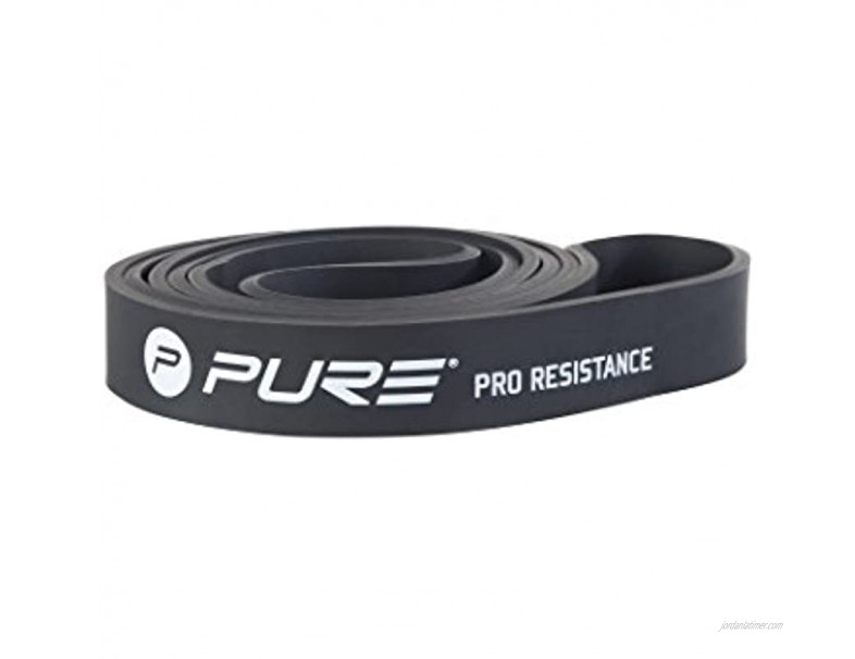 Pure2Improve Unisex Adult Pro Resistance Band Heavy Pro Resistance Band Heavy Black.