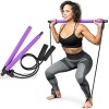 Serenily Pilates Bar Yoga Stick Pilates bar kit for Home Gym with Pilates Resistance Bands At Home Workout Equipment for Women Kit Pilates Stick Fitness Bar for Pilates Exercise and Body Workout