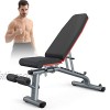 KingStone Weight Bench Adjustable Weight Bench Strength Training Workout Bench Incline Decline Flat Bench