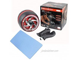 deewin Ab Roller Wheel with Knee Mat for Core Training Abs Exercise Workout Fitness Abdominal Muscle Training Abdominal Core Carving Machine