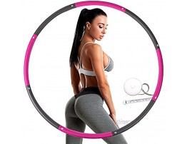 Hoola Hoop for Adults Weight Loss,Adjustable Fitness Hoop for Adults and Kids Lose Weight,Hula Exercise Fitness Hoop Weight Loss Hoola Hoop for Home Workout Sports with free Tape Measure