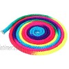 Gymnastics Rope Wilecolly Rainbow Color Rhythmic Gymnastics Rope Solid Competition Arts Training Rope Sports Accessories