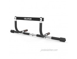 CEAYUN Pull up Bar for Doorway Portable Pullup Chin up Bar Home No Screws Multifunctional Dip bar Fitness Door Exercise Equipment Body Gym System Trainer