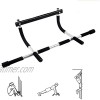 Longma Pull Up Bar for Doorway Chin Up Bar,Portable Doorway Workout Bar Foam Covered Handles,Steel Total Upper Body Home Indoor Strength Training Gym Fitness Exercise Equipment