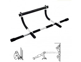 Longma Pull Up Bar for Doorway Chin Up Bar,Portable Doorway Workout Bar Foam Covered Handles,Steel Total Upper Body Home Indoor Strength Training Gym Fitness Exercise Equipment