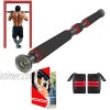 Pull Up Bar for Doorway | Chin-Up Bar with Extended Hand Grips 2 Professional Quality Wrist Straps Trainer for Home Gym Exercise,26 to 39 Inches Adjustable Length