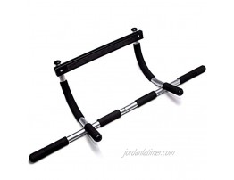 Rubberbanditz Doorway Pull Up Bar | Doorframe Chin-Up & Pull-Up Bar for Home Fitness Workout Gym + Free eBook