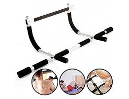 TOMUM Pull Up Bar for Doorway Multi Grip Chin Up Pull-Up Bar with Foam Covered Handles Premium Exercise Equipment for Home Fitness Portable Multi Gym System for Men Trainers Upper Body Workouts