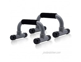 Lanker Push Up Bars Workout Stands with Comfort Grip and Ergonomic Angle,Set for Men and Women Workout KH05
