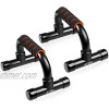 Push-Up Bars by Day 1 Fitness Set of 2 for Men and Women PVC with Extra Thick Foam Padded Grips Lightweight Ergonomic Push-Up Handles for Floor to Strengthen Arms Core Back Home Gym