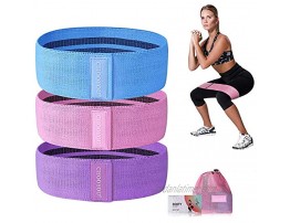 CHOOYOU Resistance Bands for Legs and Butt Exercise Bands Workout Bands for Men Women Non Slip Elastic Booty Bands for Glute Hip Squats Training Home Gym Fitness Bands for Yoga Pilates