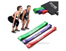 Heavy Thick Resistance Bands Set of 3 Deadlift Band Glute Activation Booty Exercise Hip Band and Dynamic Warm Up Band
