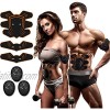 COSBITY Abs Toning Belt Muscle Toner Abdominal Toning Belt Workout Portable Fitness Workout Equipment Home Office for Men Women CP002