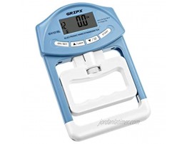 GRIPX Digital Hand Dynamometer Grip Strength Measurement Meter Auto Capturing Electronic Hand Grip Power 198Lbs 90Kgs