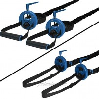 D-LO BATTLE GRIPZ Attaches to 1.5 & 2 Battle Ropes. 4 Grip Options for All Hand Size. Increase Power Speed Strength and Endurance on Power Ropes. Take Your Rope Game to The Next Level!