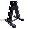 3-Tier A-Type Dumbbell Storage Rack Solid Steel Dumbbell Rack Weightlifting Dumbbell Rack Multi-Layer Manual Weightlifting Tower Gym Hexagonal Dumbbell Rack Home Fitness Sports Dumbbell Rack