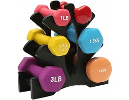 Dumbbell Rack Stand 3 Tier Dumbbells Weights Handle Stand Hand Weight Tower Stand Dumbbell Bracket Free Weight Stand for Home Gym Organization Holds 30 PoundsWeights Not Included