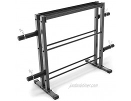 Marcy Combo Weights Storage Rack for Dumbbells Kettlebells and Weight Plates DBR-0117