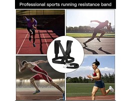 Tire Pulling Harness Fitness Resistance Training Workout Running Speed Training Resistance Strap Padded Shoulder Strap Assistance Trainer Physical Training Resistance Rope Stamina and Strength