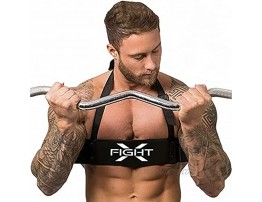 FightX Arm Blaster Weight Lifting Equipment for Men Bicep Training Equipment Perfect Curls Biceps & Triceps Assist Support Lifting Accessories for Men Workout Gear for Arms Barbell Bicep Curling Bars