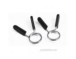 MUNLAIT Fitness Spring Clips 1 Set of 2 pcs. The Hole of The Spring Ring is 2 inches. It is a Fitness Product Suitable for Strength Training and Exercise.