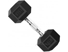 Balelinko Hex Dumbbells Set Free Weight Rubber Coated Cast Iron Hex Black Dumbbell in Singles 5lb 15lb 25lb 35lb 40lb 45lb 50lb 55lb 65lb 75lb 80lb 85lb 95lb 115lb