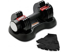 banflower Adjustable Dumbbells 5-25Lb Free Weights Plates set Non-Slip Handle suitable for men and women home gym office Single