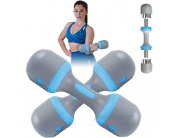 BOGACTIV Adjustable Dumbbells Weights Dumbbells Set for Women Men and Children 2 Exercise & Fitness Dumbbell with Non-Slip Handles Free Weights for Home Gym & Office Workout Hand Weights