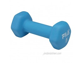 FILA Accessories Hand Weights for Women & Men Neoprene Covered Dumbbell for Workout Exercise & Fitness Sold as Singles in 2 lb 3 5 8 10 12 15 Pounds