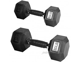 Lech Dumbbells Hand Weights Set of 2 Hand Dumbbell Weight with Metal Handle Hex Dumbbell for Strength Training Resistance Training Build Muscle and Full Body Workout