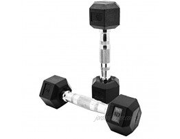 Shogun Sports Dumbbell. Hex Dumbbells. Sold as Pair. Available from 5-55 LBS. for Home Workouts Weight & Strength Training.