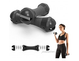 TTCB Adjustable Weights Dumbbells Set 4-11 lb Dumbbell Pair with Non-Slip Handle and Fitness Poster,Dumbells Weights for Women at Home Weight Set for Home Gym