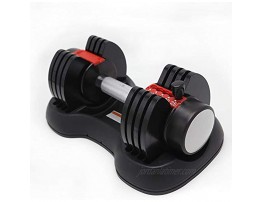 zvzvo Red Adjustable Dumbbell 25lb1,Man Dumbbells Lady Dumbbells,Student Dumbbells,Weights from 5lb to 25lb,Fitness Gifts for Girlfriend Boyfriend Best Gift for Health for The Whole Family