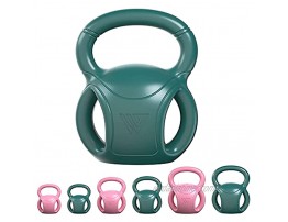 RUNWE Kettlebells Weight Set for Women Men 5LB 10 LB and 15 LB for Weightlifting Conditioning Strength and Core Training for Home Gym with Three-handles [2021 Upgrade]