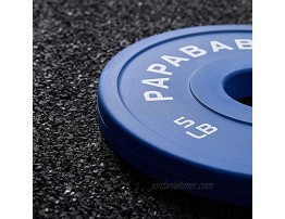 papababe Olympic Change Plates 2 inch Fractional Weight Plates Designed for Olympic Barbells for Strength Training