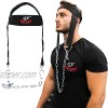 Armageddon Sports Neck Harness for Weight Lifting Thick Neck Strap Trainer for Workout Development Strength Resistance Hat Muscle Builder with Chain for Exercise Weighlifting