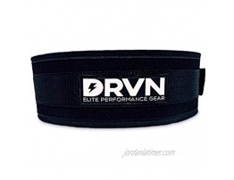 DRVN WOD Belt Crossfit Weightlifting Belt Men Women Powerlifting Belt with Fully Adjustable Support Strap
