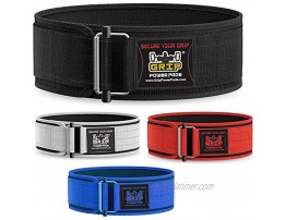 Grip Power Pads Weight Lifting Belt Olympic Lifting 4 Inches Wide X-Large 40-44 Blue