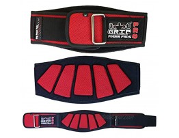 Grip Power Pads Weightlifting Gym Belt Powerlifting for Men & Women 6 Inch Back Support Olympic Gym Lifting
