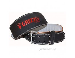 Grizzly Enforcer Padded Leather Belt 4-Inch
