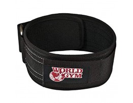 World Gym 4-Inch Nylon Training Belt Medium
