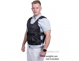 HunterBee Weight Vest Adjustable Weighted Workout Vests for Training Workout Fitness Running Exercise 44lbs 110lbs,Unisex