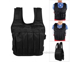 Yosoo Health Gear Weighted Vest Heavy Duty 50KG Weight Vest Adjustable Loading Weight Vest Jacket for Strength Training Exercise Fitness Crossfit Men and Women