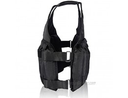 Yosoo Max Loading 50KG Adjustable Weighted Vest Workout Weight Jacket Exercise Boxing Training Fitness NOT include weights