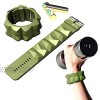 Gitzer Adjustable Wearable Wrist & Ankle Weight Silicone Wrist Weights Bracelet for Walking,Yoga,Dance,Barbell,Pilates,Cardio,Aerobics | 1 Pounds Each 2 Per Set