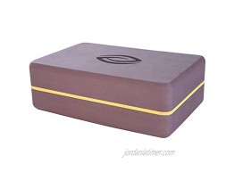 SAMYOGA Yoga Block High Density EVA Foam Light Weight Yoga Brick and New Convenient Form with Non-Slip Surface for Stretching and Flexibility